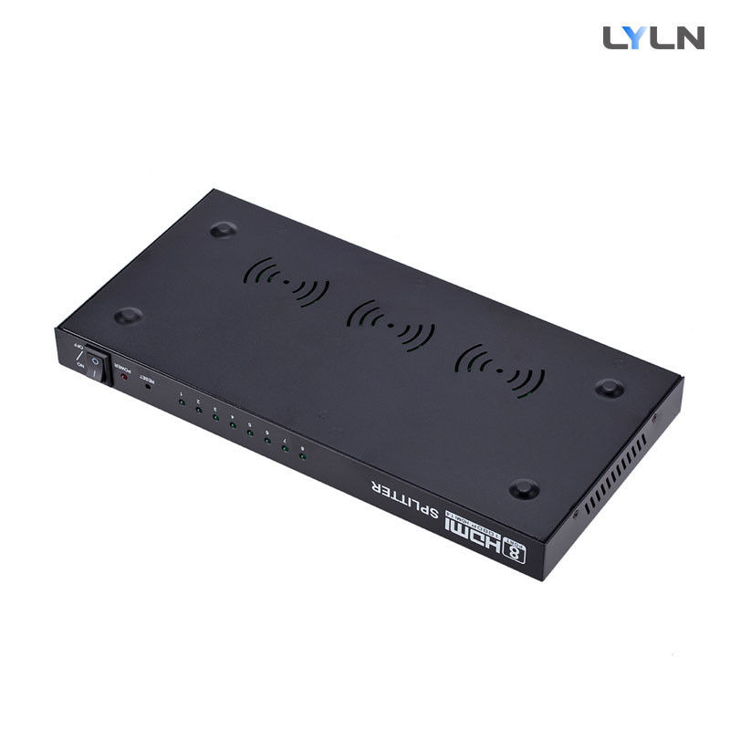 1in 8out HDMI Signal Splitter , Portable Long Distance Hdmi Splitter
